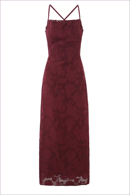 Lace Halter Maxi Dress with Backless Design for Backless, Date Night, Dress, Evening Wear, Formal Wear