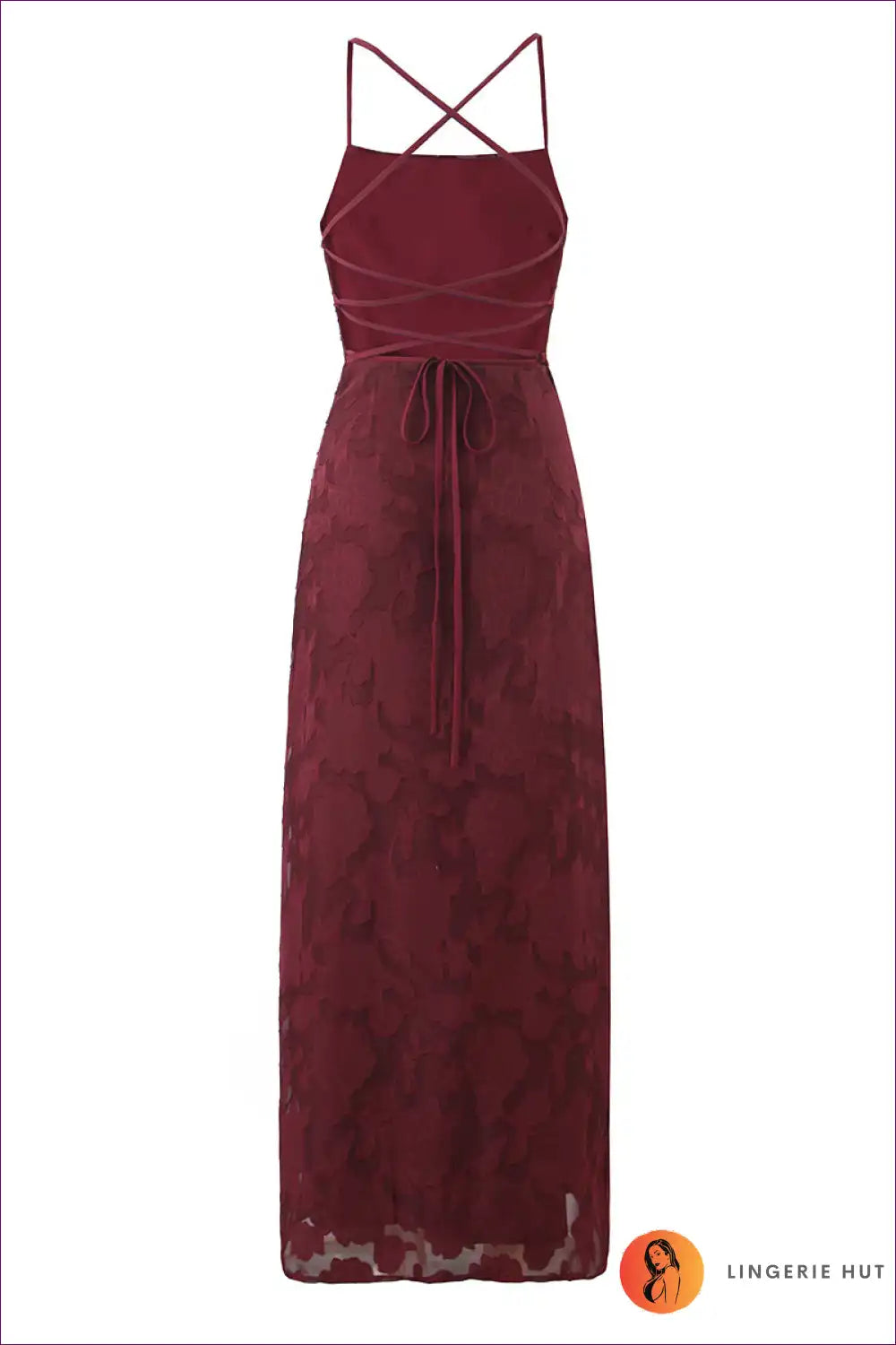 Lace Halter Maxi Dress with Backless Design for Backless, Date Night, Dress, Evening Wear, Formal Wear