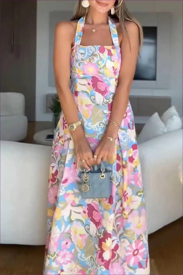 A Line Dress with Draped Detail - Effortless Grace