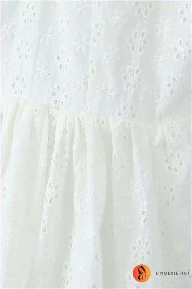 A Line Dress with Embroidered Detail - Quiet Confidence