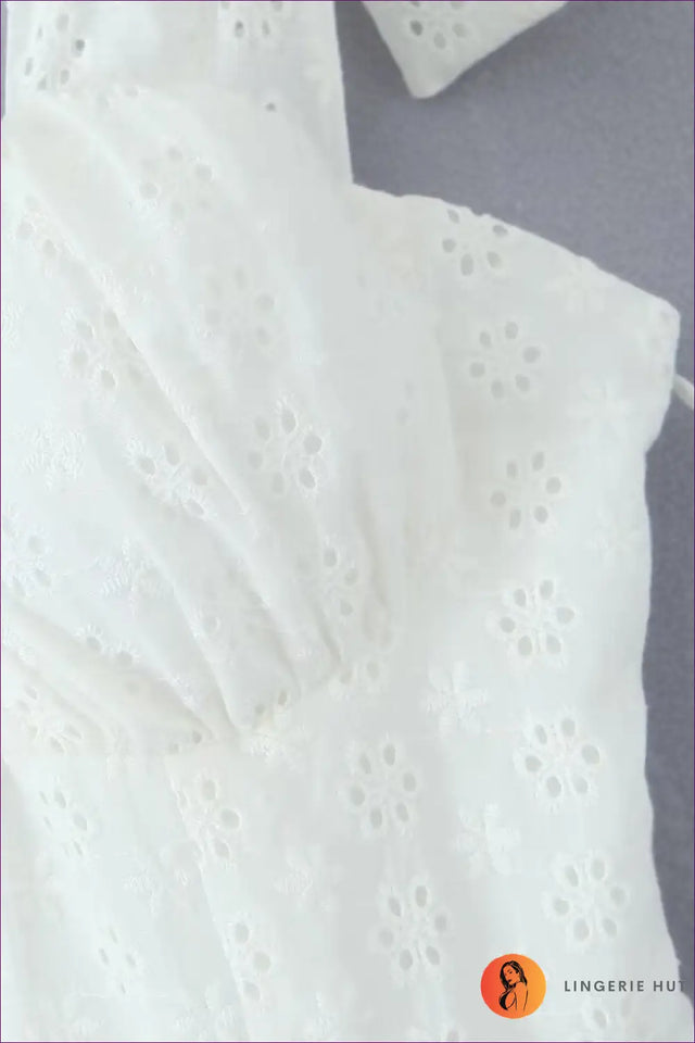 A Line Dress with Embroidered Detail - Quiet Confidence