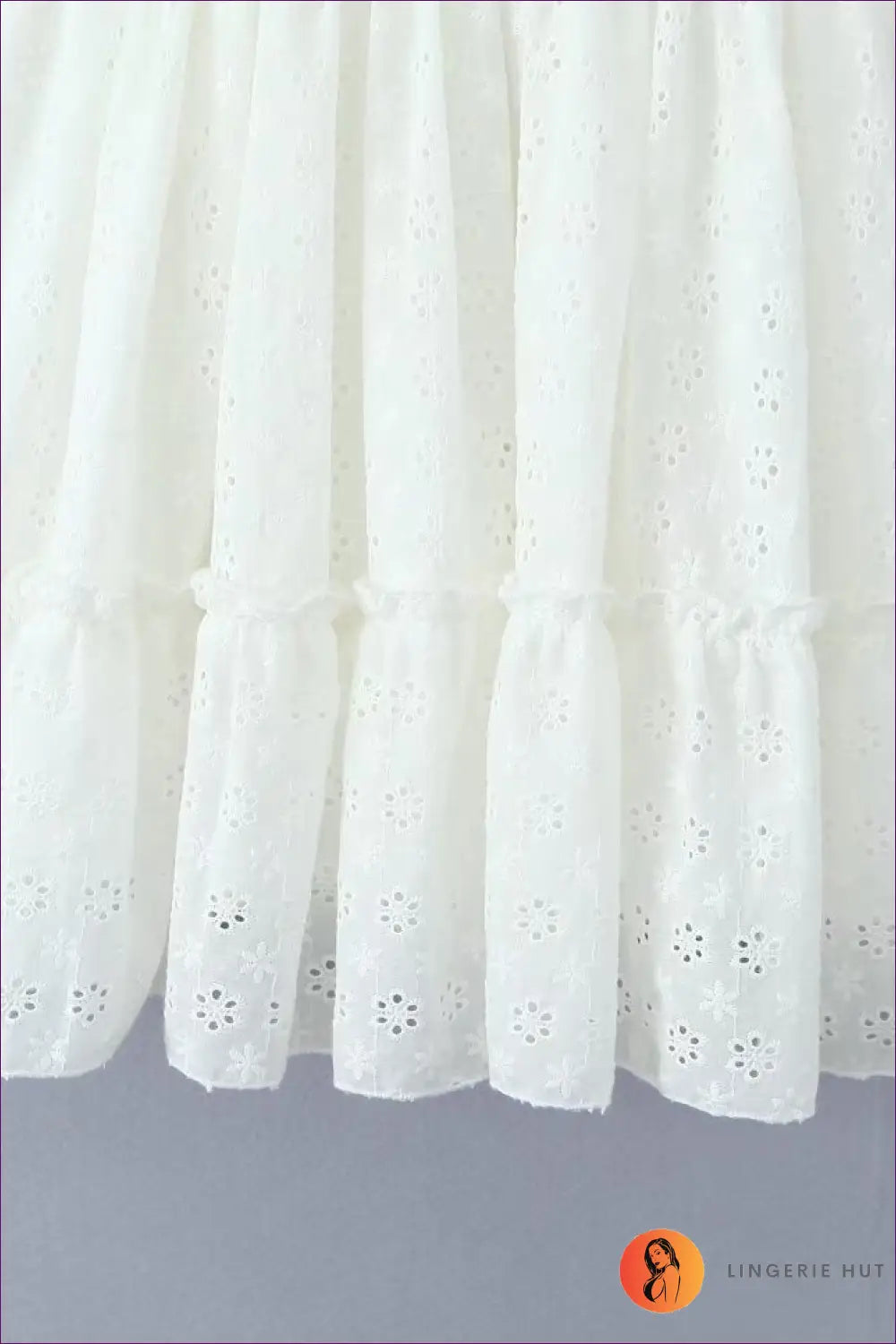 A Line Dress with Embroidered Detail - Quiet Confidence - Boho • Casual • Cotton • Lingerie Hut