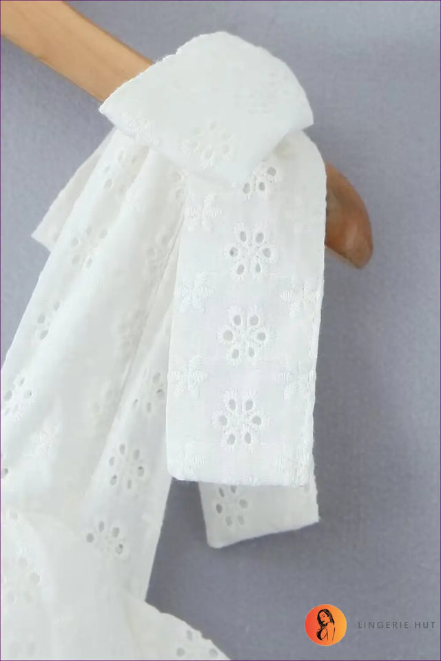 A Line Dress with Embroidered Detail - Quiet Confidence