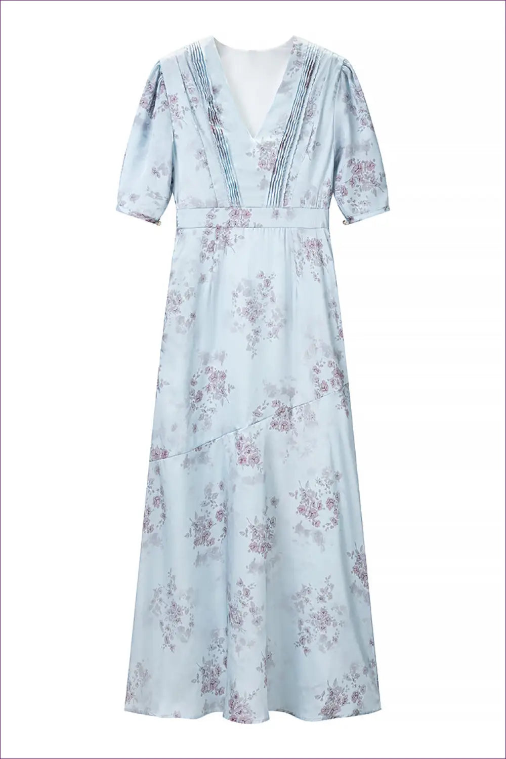 A Line Dress with Fitted Waist - Daylight Romance - Casual • Cotton • Dresses - Lingerie Hut