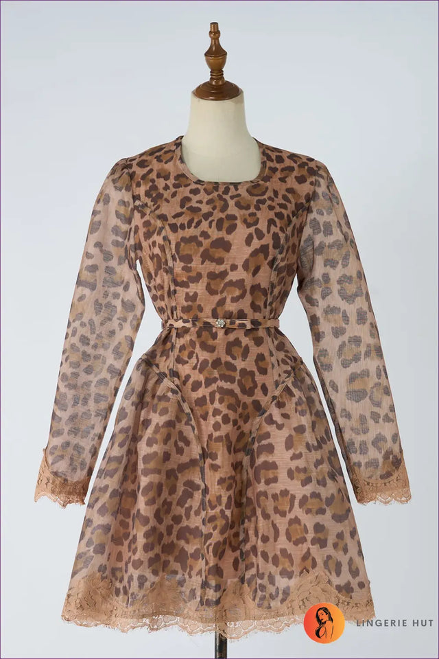 A Line Dress with Fitted Waist - Easy Elegance