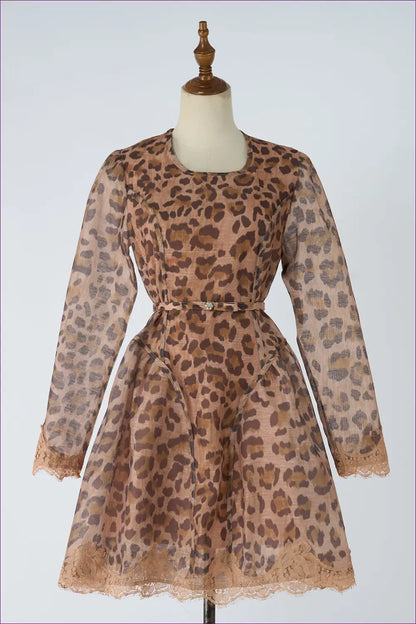 A Line Dress with Fitted Waist - Easy Elegance - Casual • Cotton • Dresses - Lingerie Hut