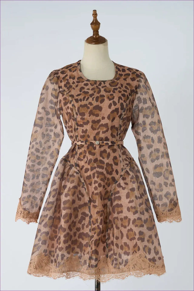 A Line Dress with Fitted Waist - Easy Elegance