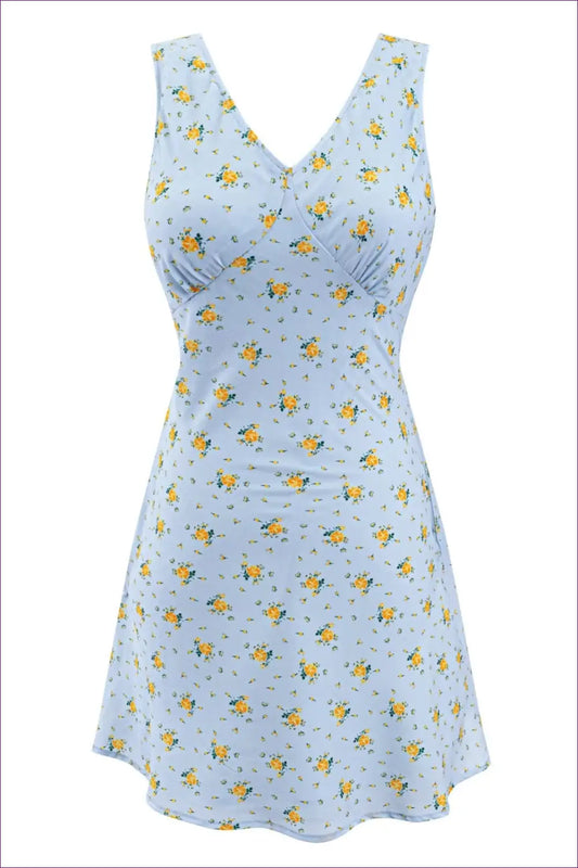 A Line Dress with Fitted Waist - Everyday Radiance - Casual • Cotton • Dresses - Lingerie Hut