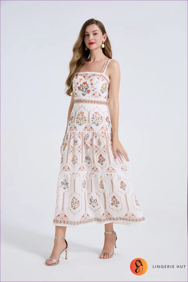 A Line Dress with Fitted Waist - Quiet Confidence