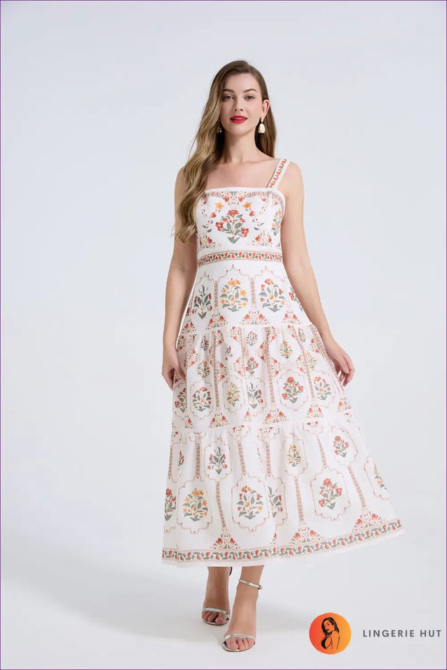 A Line Dress with Fitted Waist - Quiet Confidence