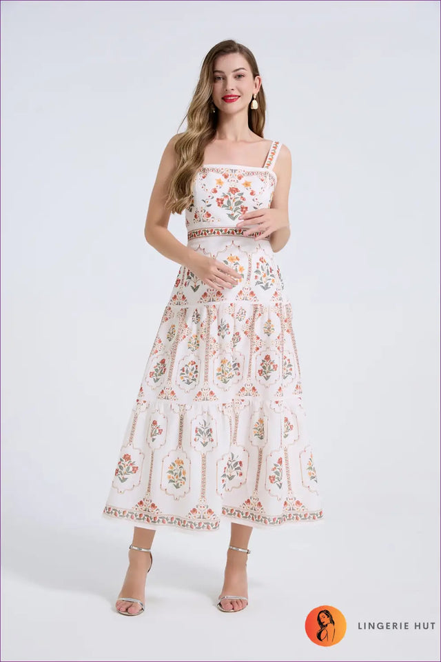 A Line Dress with Fitted Waist - Quiet Confidence
