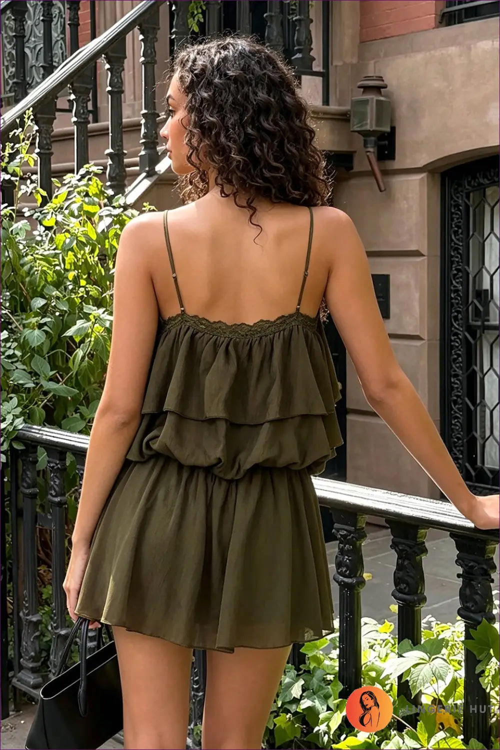 A Line Dress with Signature Waist Detail - Sunlit Ease - Casual • Cotton • Dresses - Lingerie Hut