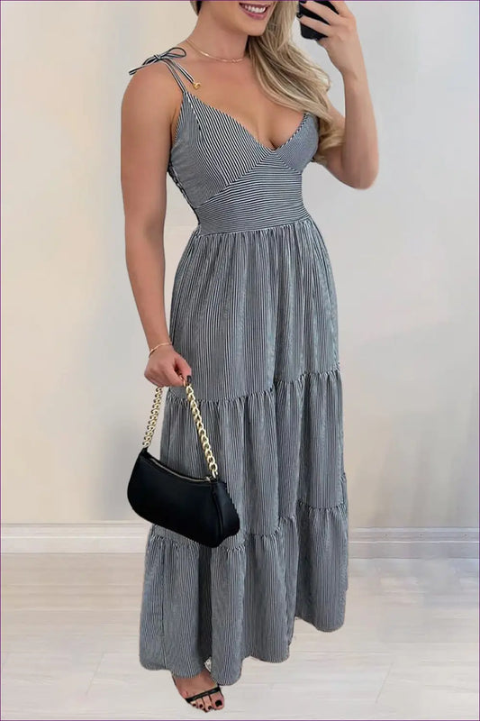 A Line Dress with Smocked Bodice - Quiet Confidence - Casual • Cotton • Dresses - Lingerie Hut