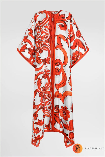 A Line Dress with Tie Waist Detail - Everyday Radiance - Casual • Cotton • Dresses - Lingerie Hut