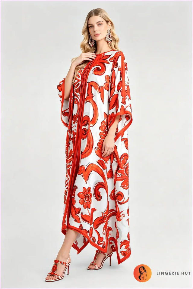 A Line Dress with Tie Waist Detail - Everyday Radiance