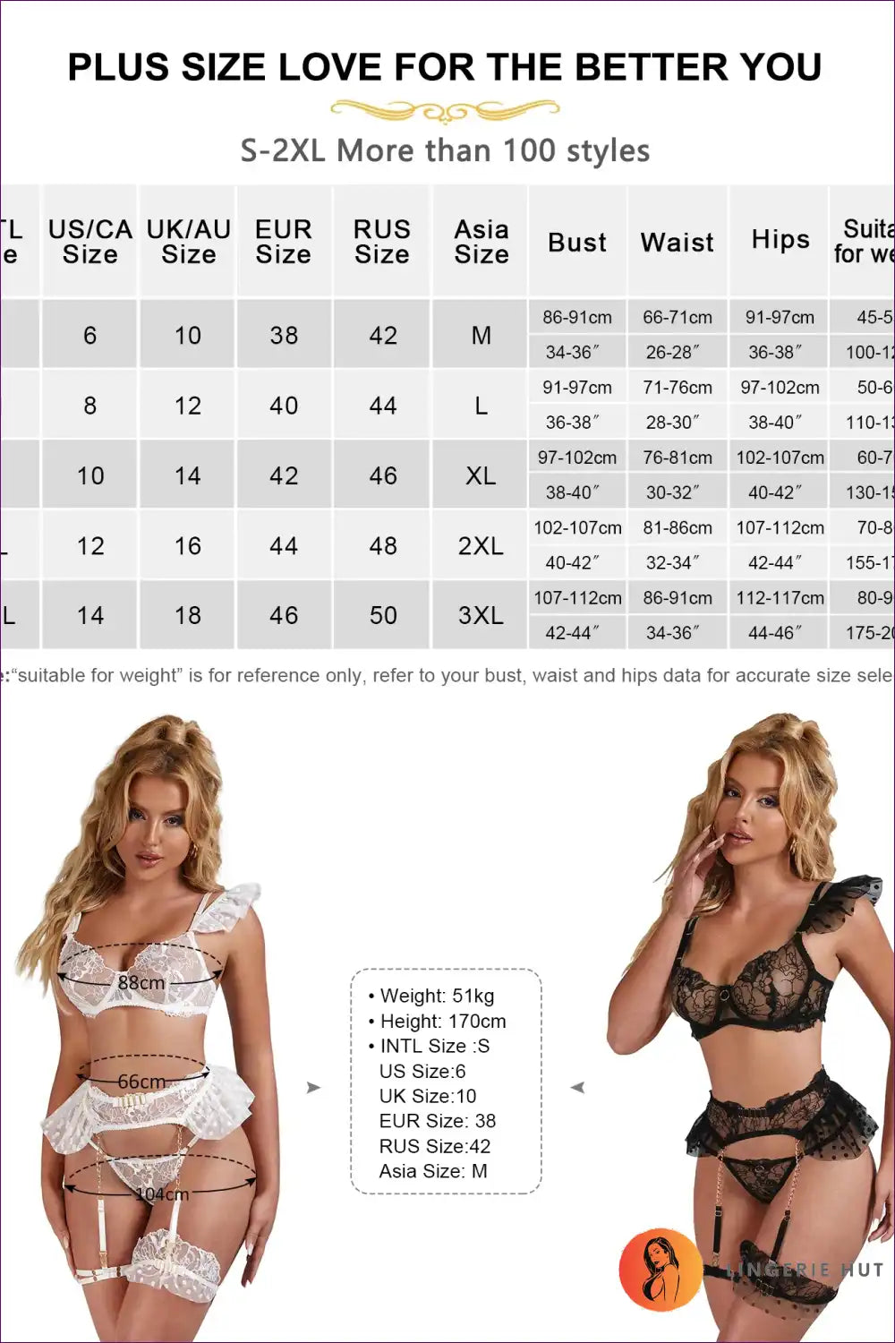 Lingerie Set with Embroidery Lace - Bra Garter & Leg Rings for Boudoir, Set, Date Night, Floral,