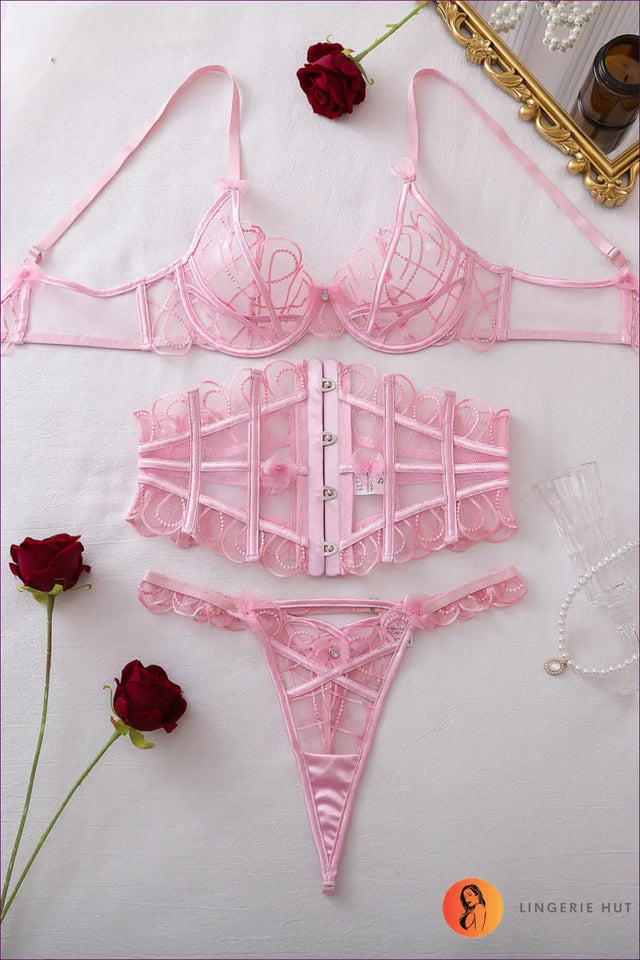 Lingerie Set with Statement Detail - Private Luxury