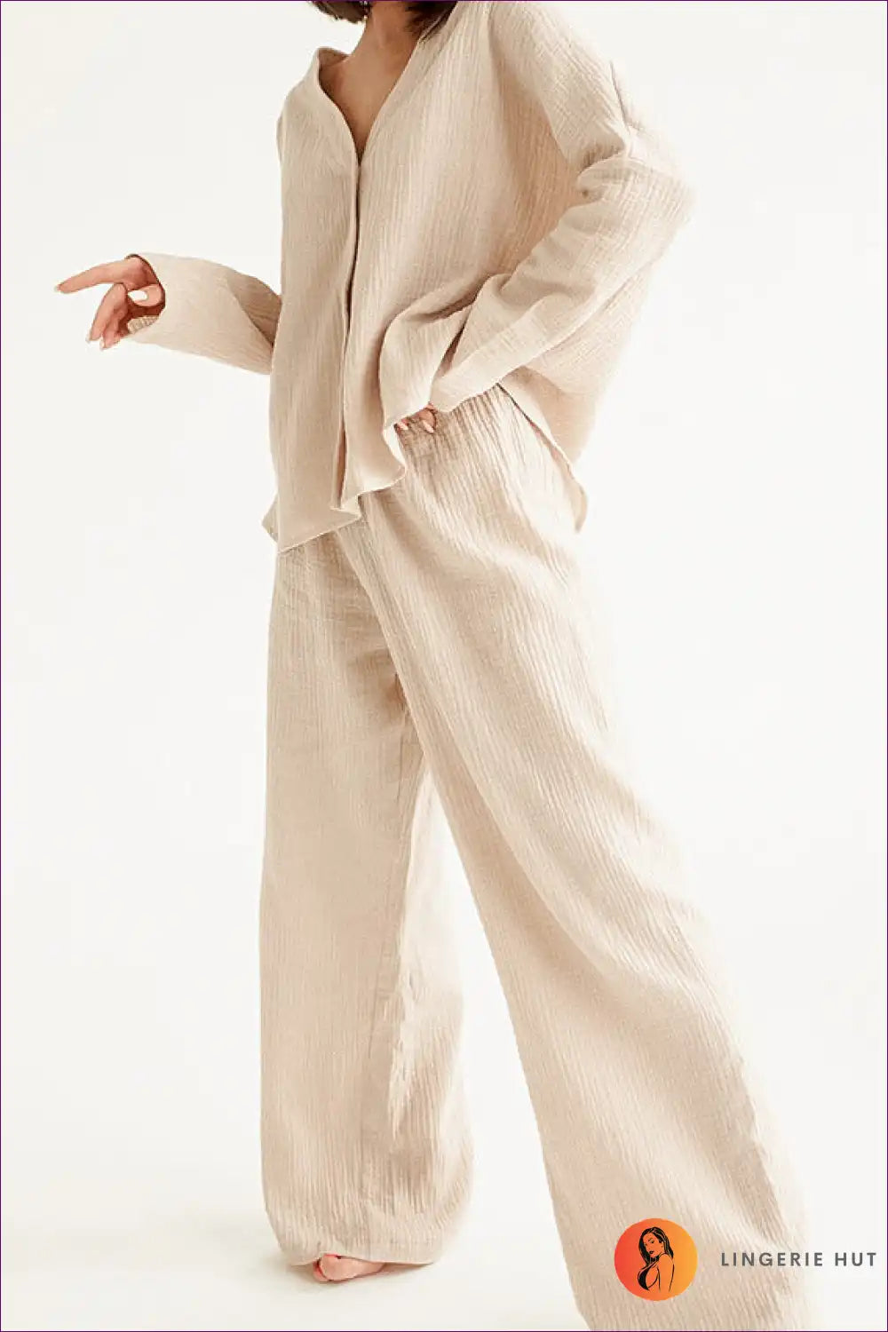 Lounge Set with Long Sleeves - Cosy Evening Ritual for All Season, Autumn, Casual, co Ord, Everyday