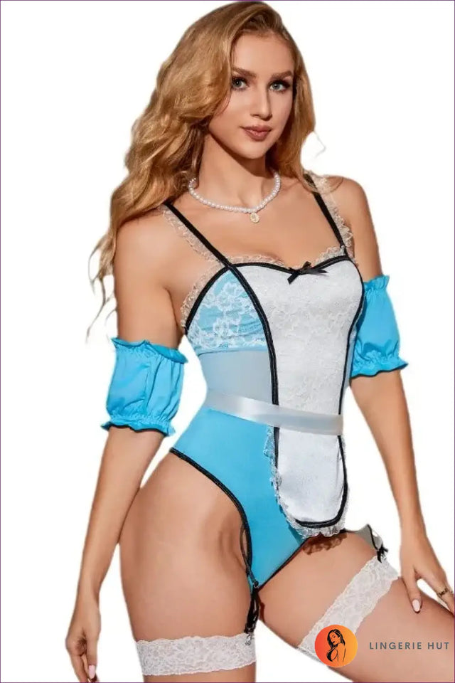 Maid Costume with Lace - Fantasy Roleplay Ready