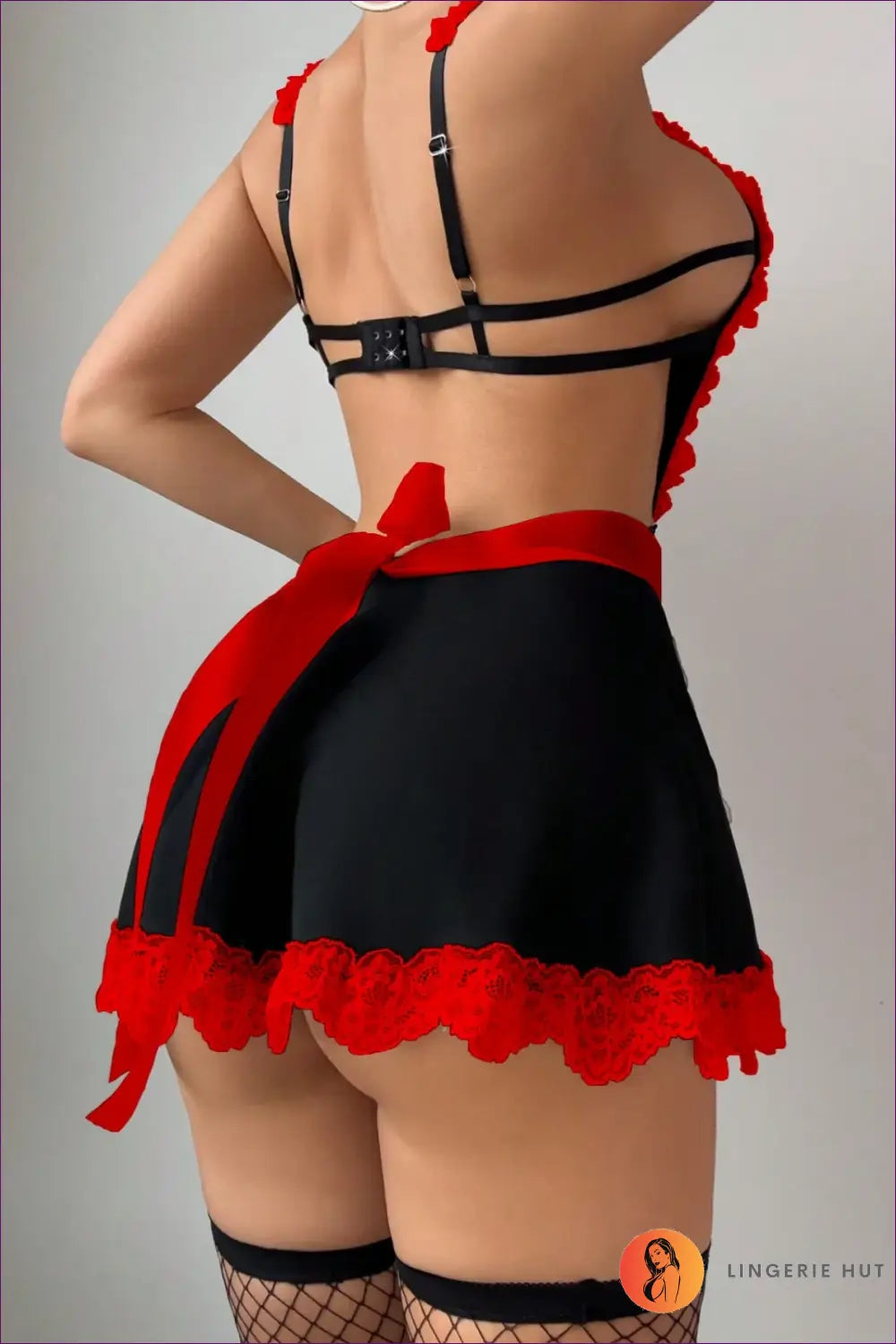 Maid Costume with Lace - Playful Fantasy - Halloween • just in • Lingerie • Hut