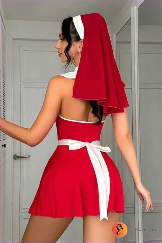 Nun Costume Set with Headpiece