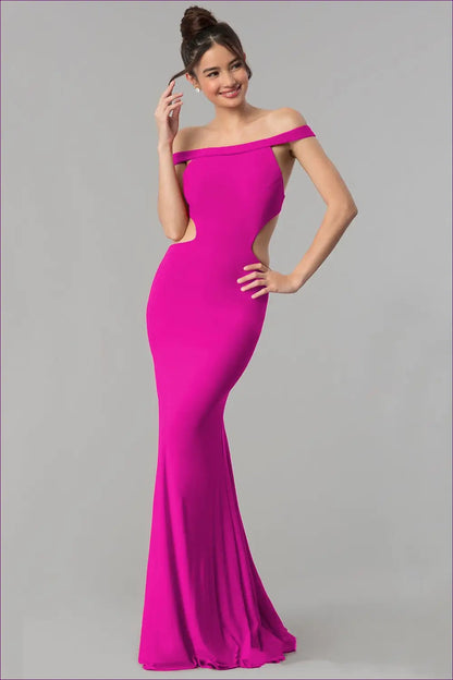 Cut-out Maxi Dress - not your Basic Black Tie Look - Dresses - Lingerie Hut - All Season • Backless • Bodycon • Cutout