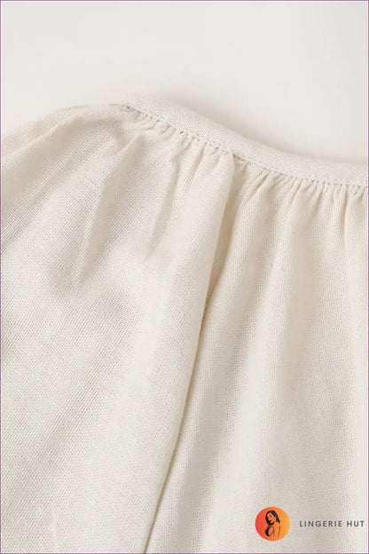 Maxi Dress with Embroidered Details - Effortless Grace for A-line, All Season, Boho, Casual, Cotton