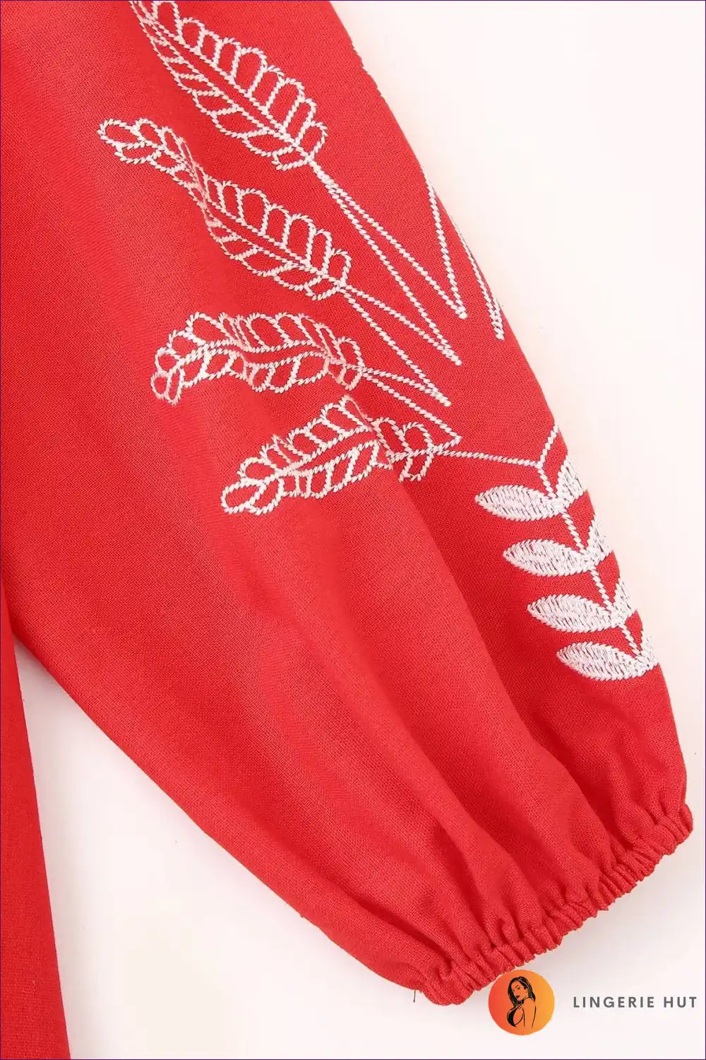 Maxi Dress with Embroidered Details - Effortless Grace for A-line, All Season, Boho, Casual, Cotton