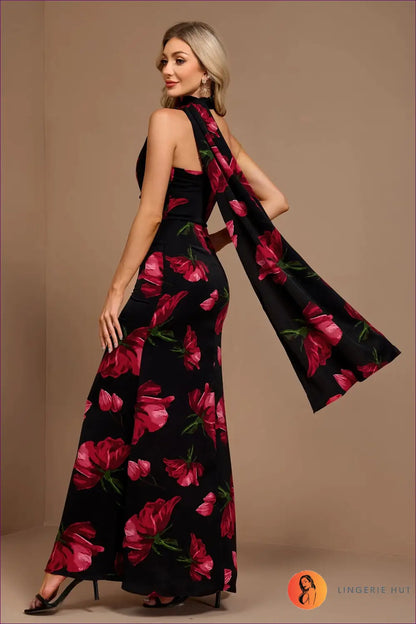 Maxi Dress with Fitted Waist - Late Afternoon Glow - Casual • Cotton • Dresses • Everyday - Lingerie Hut