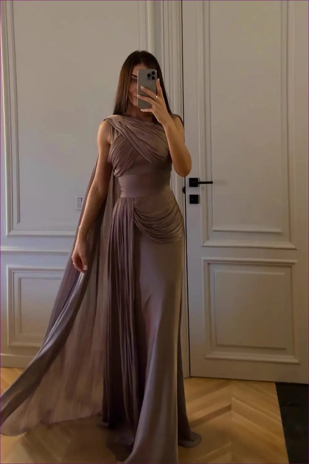 Maxi Dress with Fitted Waist - Quiet Confidence - Casual • Cotton • Dresses • Everyday - Lingerie Hut