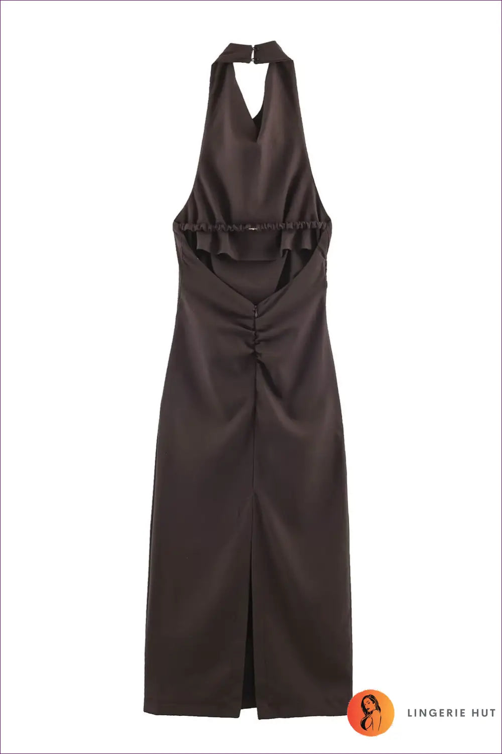 Maxi Dress with Fitted Waist - Sunlit Ease - Backless • Casual • Cotton • Dresses - Lingerie Hut