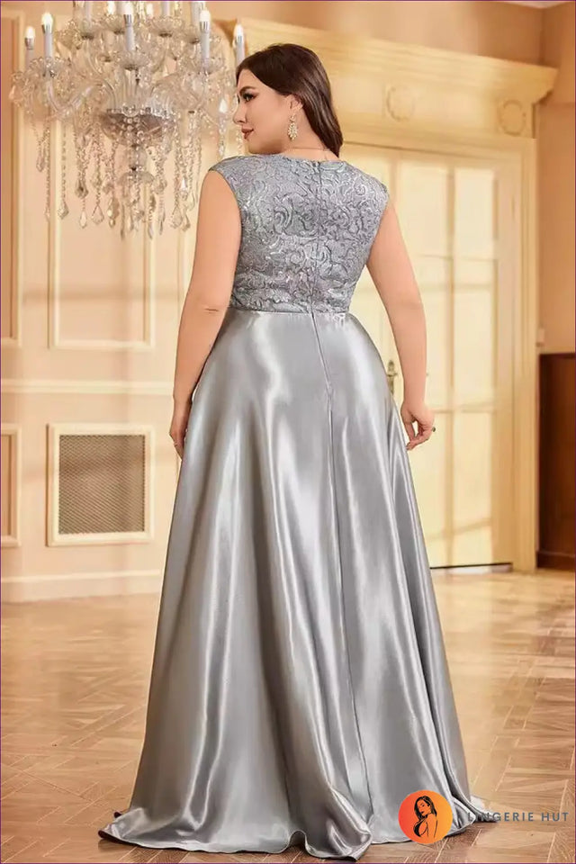 Lace Bodice Maxi Dress - Understated Glamour For Every Event