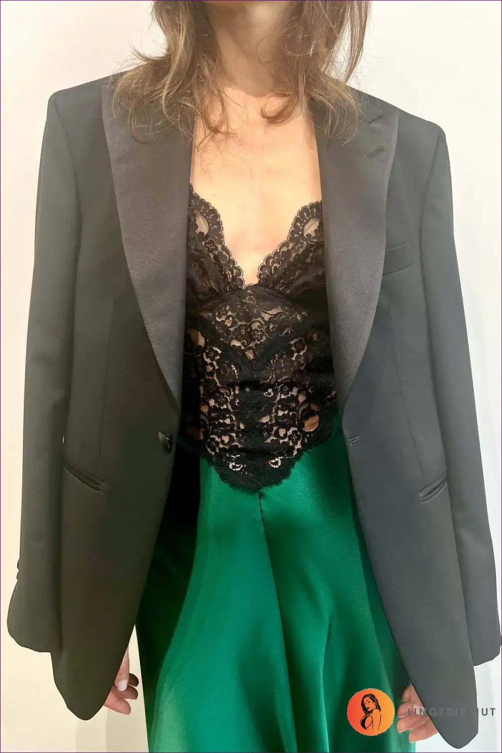 Maxi Dress with Lace and Sequin Panels - Gothic Glamour for All Season, Boudoir, Cutout, Dress, Evening Wear