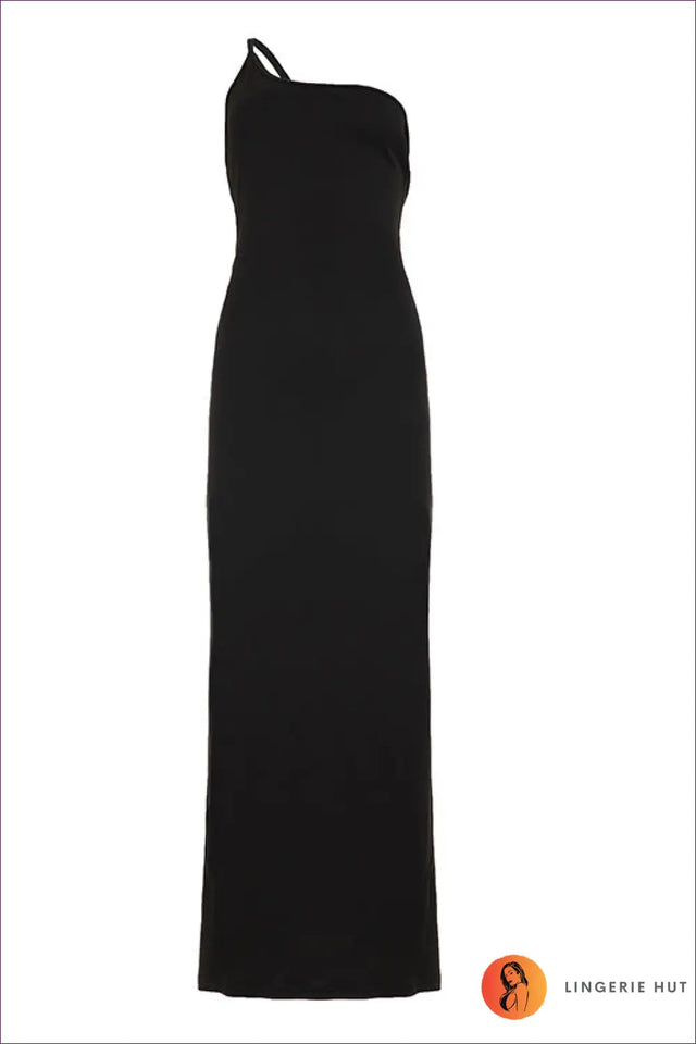 Open Back Maxi Dress with Side Split - Understated Glamour