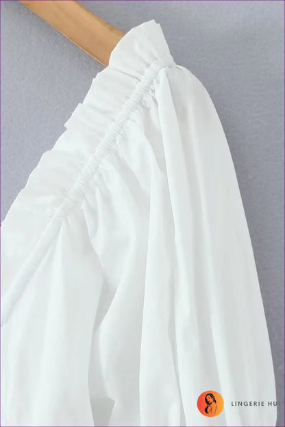 Puff Sleeve Maxi Dress - Effortless Romance for Special Occasions - Dresses - Boho • Chiffon • Clothing • Glamour