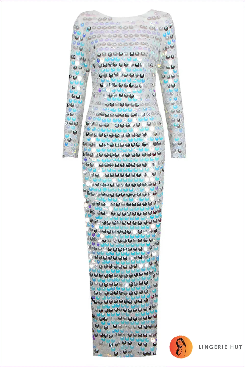 Sequin Maxi Dress - Celebration Dressing Movement - Xs / Multi - Dresses - Lingerie Hut - All Season • Evening Wear