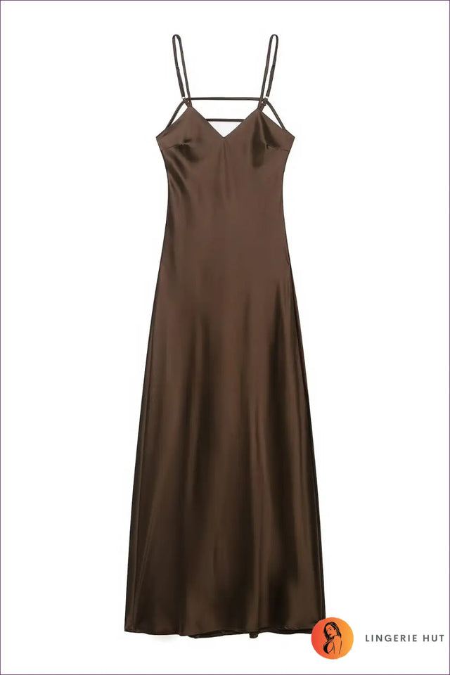 Maxi Slipdress with Spaghetti Straps - Summer Evenings Sorted