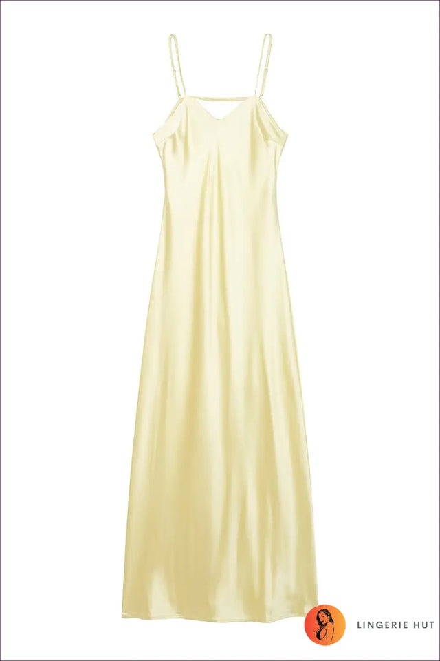 Maxi Slipdress with Spaghetti Straps - Summer Evenings Sorted
