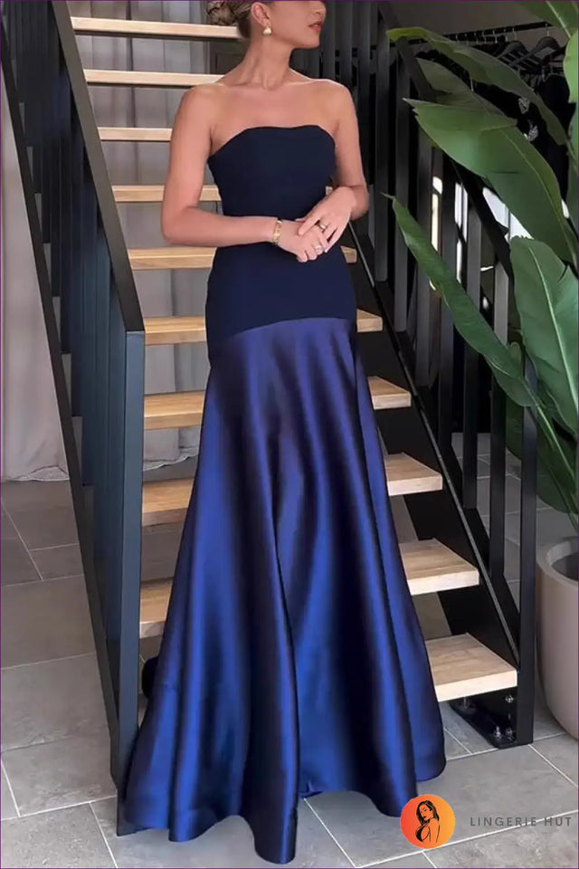 Strapless Maxi Dress