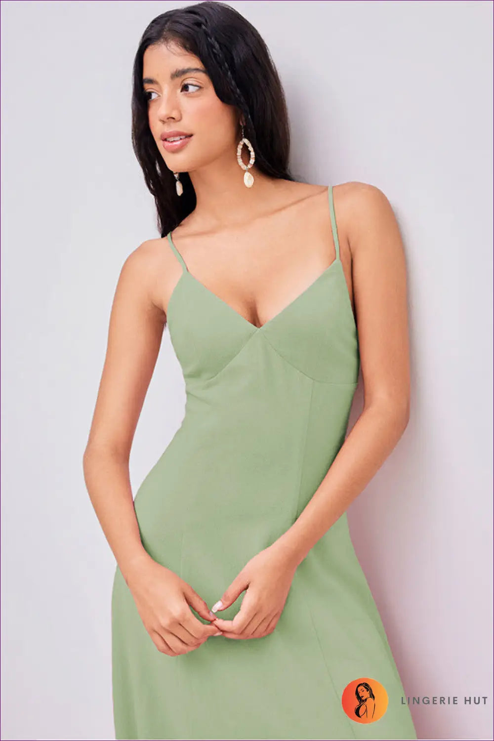 Maxi Dress with Tie Waist Detail - Effortless Grace - Backless • Casual • Cotton • Dresses - Lingerie Hut