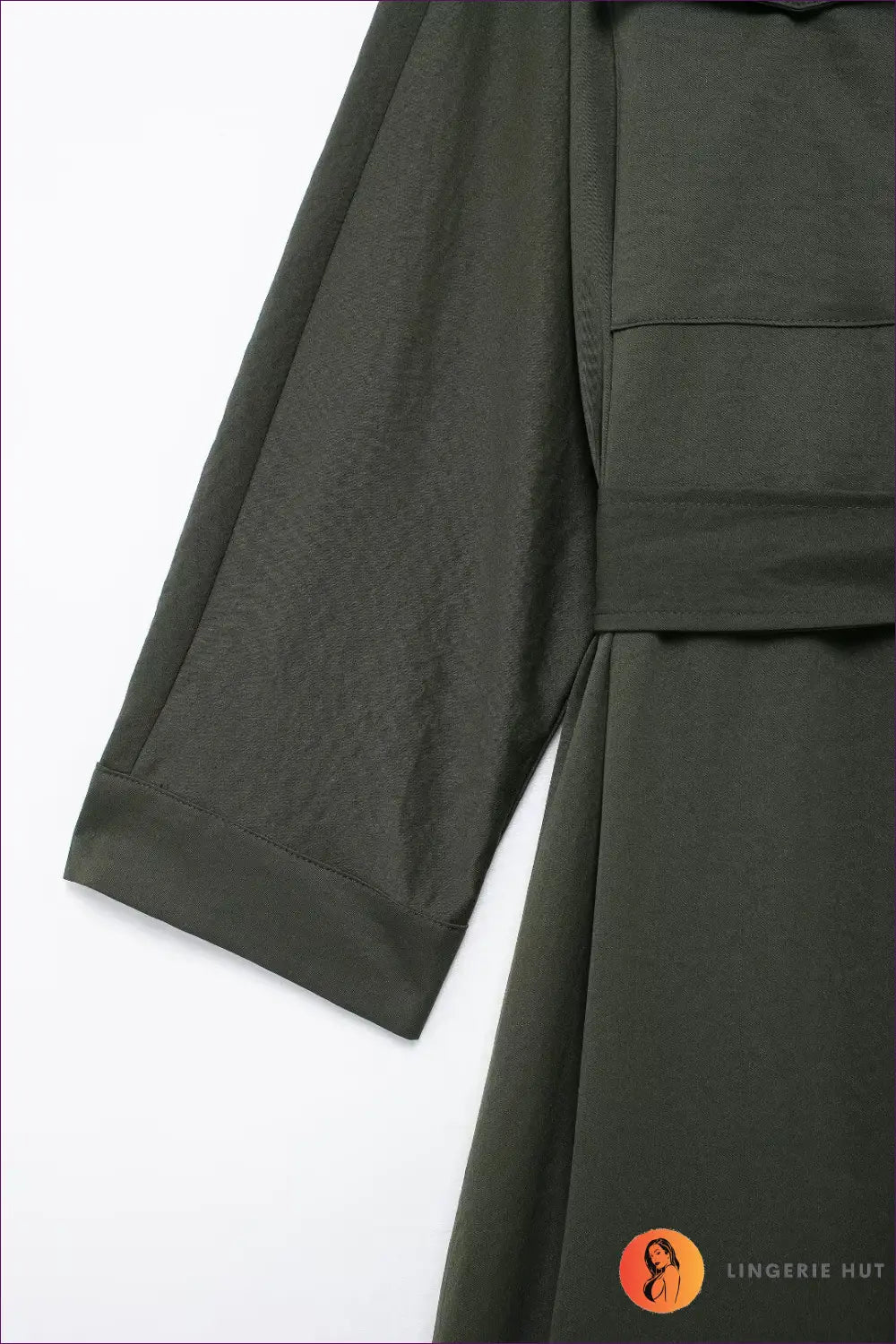 Maxi Wrap Dress with A-line Fit - Effortless Elegance - Dresses - Lingerie Hut - All Season • Casual • Cotton