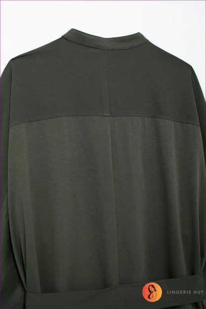 Maxi Wrap Dress with A-line Fit - Effortless Elegance - Dresses - Lingerie Hut - All Season • Casual • Cotton