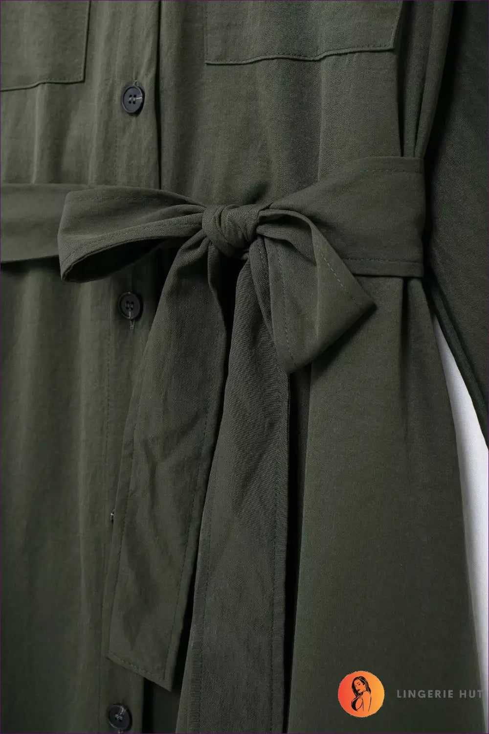 Maxi Wrap Dress with A-line Fit - Effortless Elegance - Dresses - Lingerie Hut - All Season • Casual • Cotton