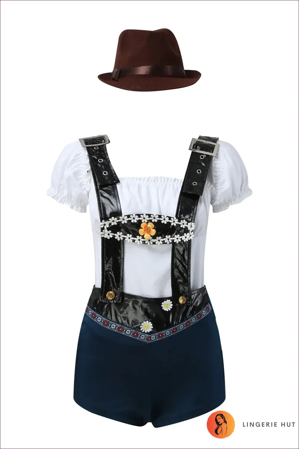 Medieval Bavarian Beer Girl Costume - Festive Elegance