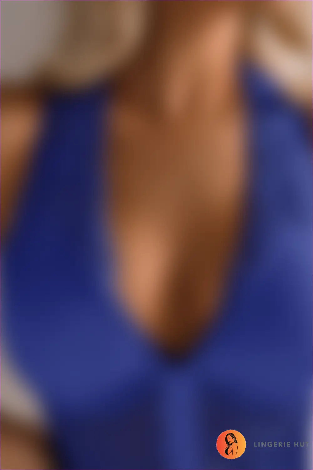 Mesh & Lace Bralette - Effortless Allure - s / Blue - Bra - Shirts Tops - Lingerie Hut - All Season • Crop • Date Night