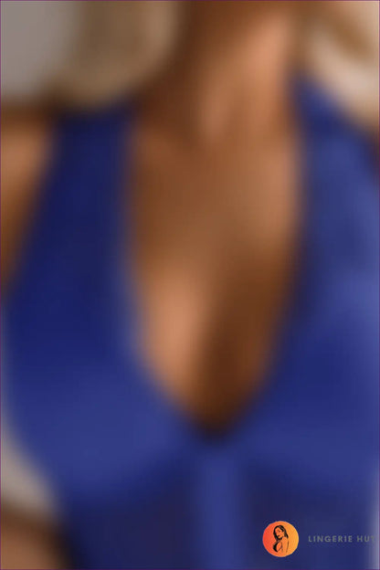 Mesh & Lace Bralette - Effortless Allure - s / Blue - Bra - Shirts Tops - Lingerie Hut - All Season • Crop • Date Night