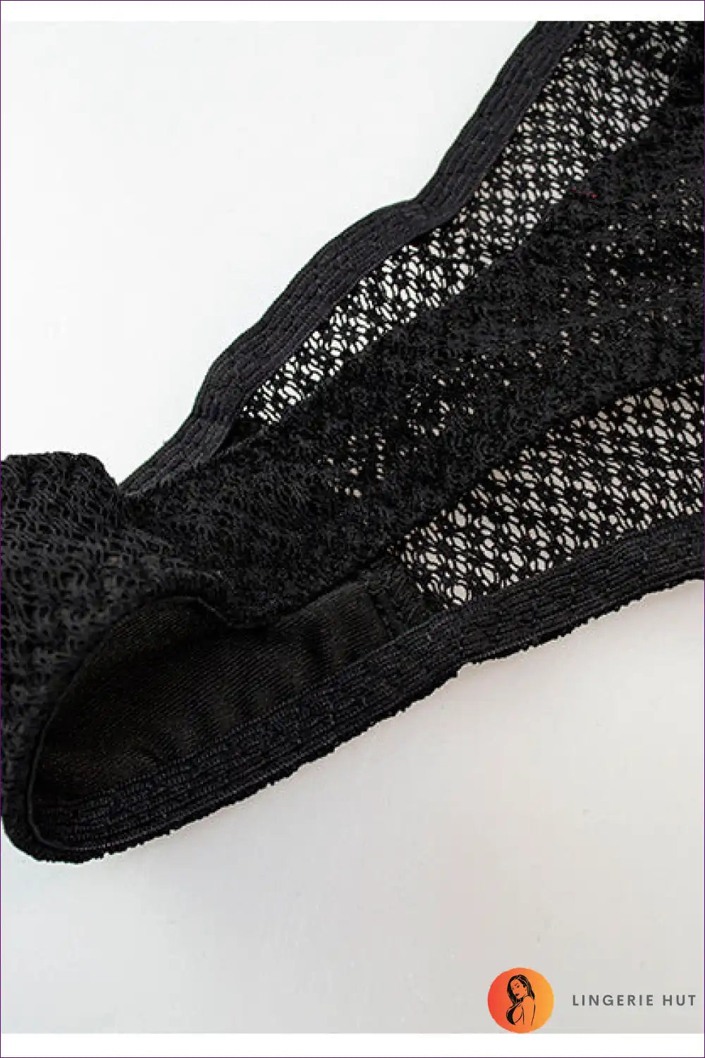 Elevate Your Lingerie Collection With Our Mesh Sheer Bra Set. Delicate And Comfortable Sheer Mesh Meets