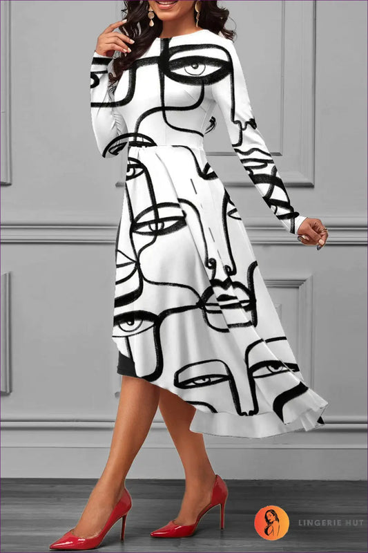 Mid-length Midi Dress - Understated Glamour - Dresses - Lingerie Hut - Autumn • Evening Wear • Everyday • Formal