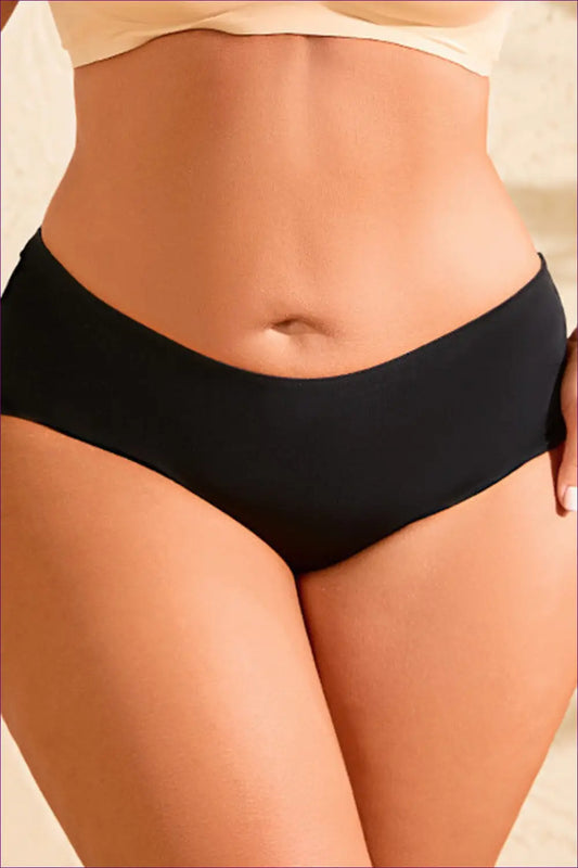 Mid-rise Seamless Brief - Invisible Everyday Comfort - Top - Lingerie Hut - All Season • Casual • Cotton • Header-fixed