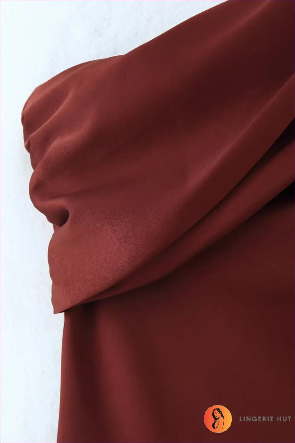 Midi Dress with Draped Scarf Detail - Artistic Elegance - Dresses - Asymmetric • Autumn • Evening Wear • Formal